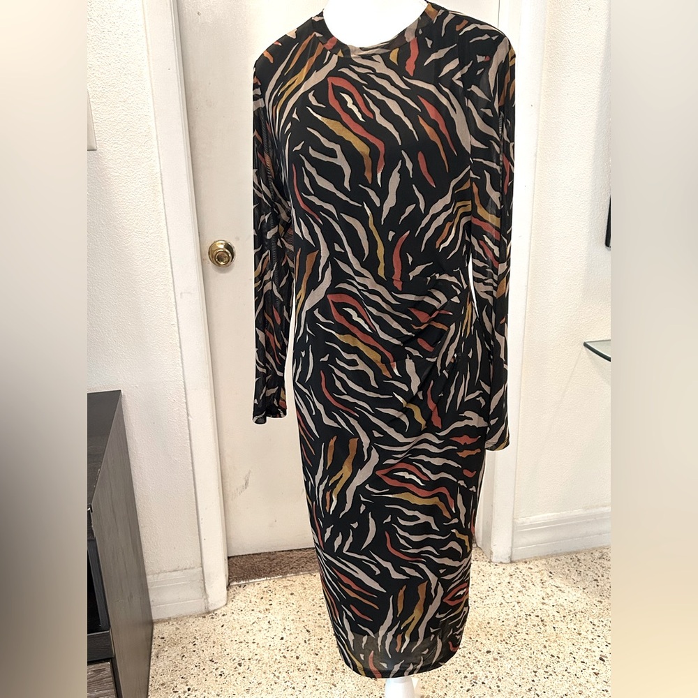 Nine West Animal Print Dress